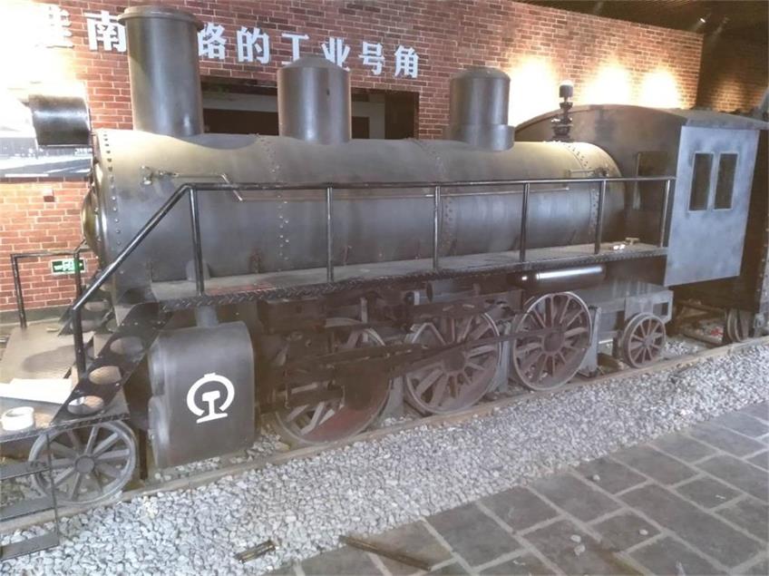 齐齐哈尔蒸汽火车模型