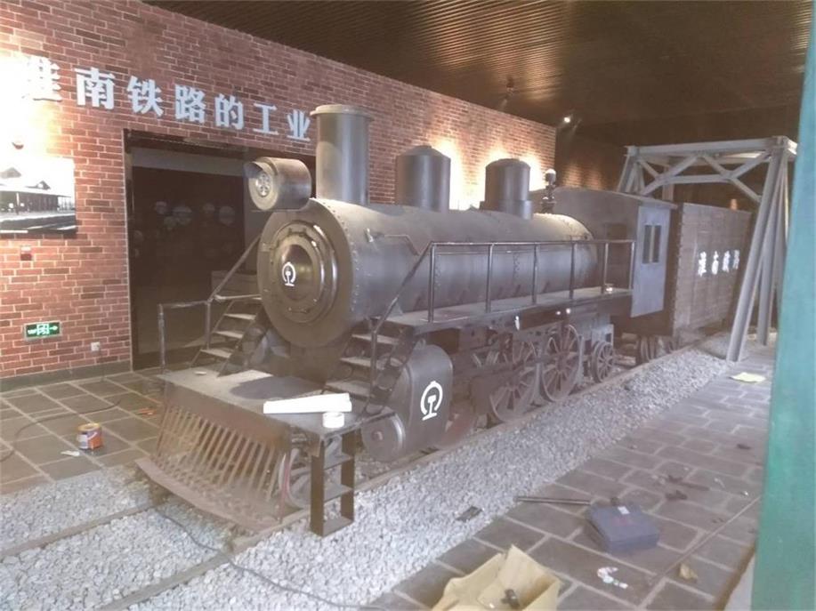 齐齐哈尔蒸汽火车模型